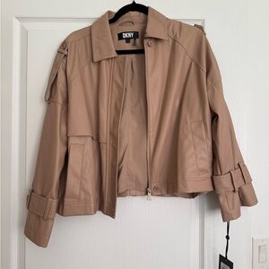 DKNY light pink Women's Tan Jacket